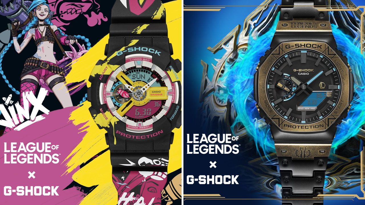 Casio Unveils Limited Edition League of Legends G-SHOCK Watches - League SEA Tour