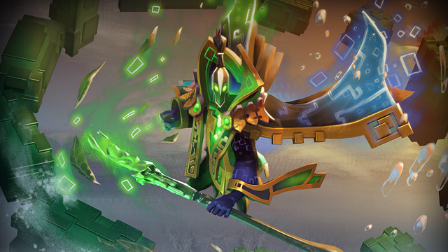 DOTA 2: Rubick's Magus Cypher Arcana in Action