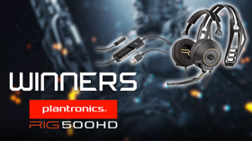 IGN SEA Plantronics RIG 500HD Giveaway Winners! (News IGN SEA)